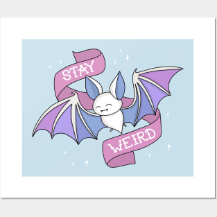 Pastel Goth Bat Posters and Art